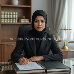 وکیل مریم روزبهانی وکیل پایه یک دادگستری حقوقی با تخصص در پرونده های پیچیده در بروجرد شهید چمران