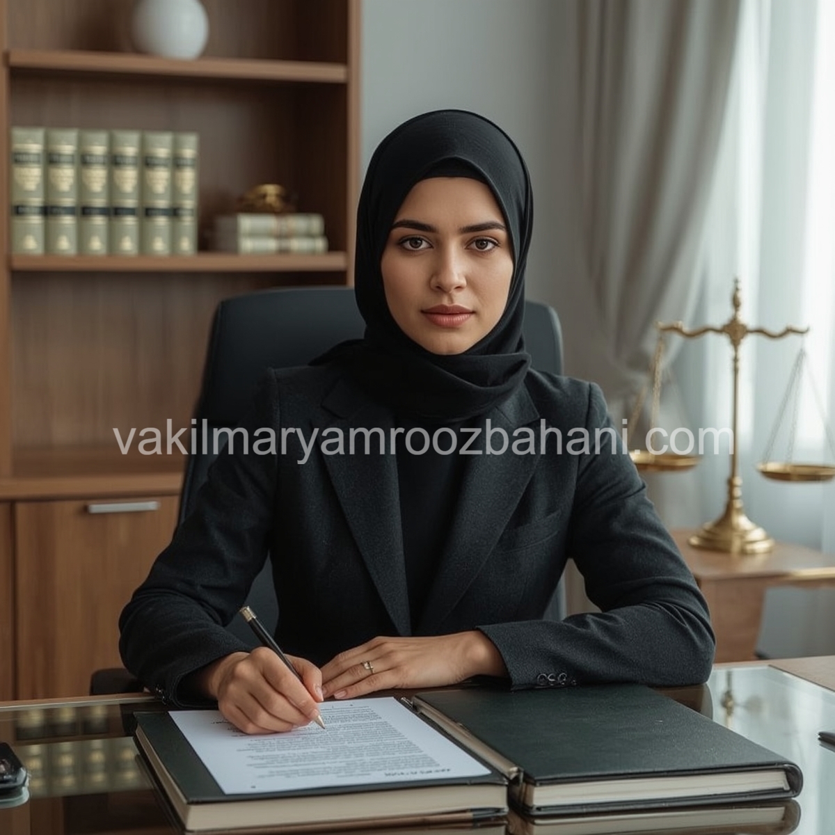 وکیل مریم روزبهانی وکیل پایه یک دادگستری با تسلط بر دعاوی پیچیده حقوقی در بروجرد جعفری
