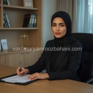وکیل مریم روزبهانی وکیل دادگستری پایه یک با قیمت مناسب و پاسخگویی ۲۴ ساعته در بروجرد شهید چمران