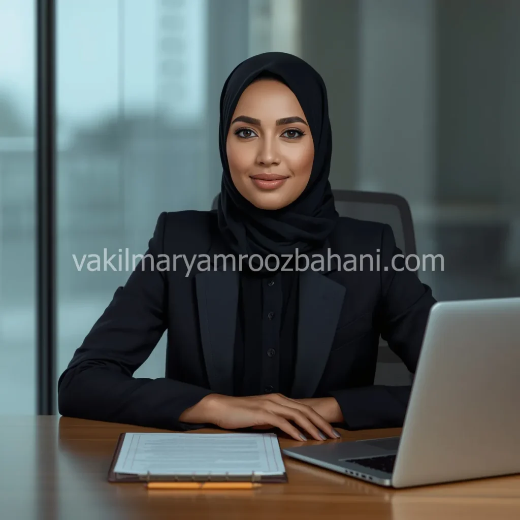 وکیل مریم روزبهانی وکیل پایه یک دادگستری و متخصص قراردادها با پاسخگویی فوری در بروجرد مطهری
